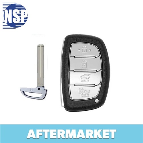 NSP HYUNDAI 4-BTN L,U,P,H SMART KEY - FCC: TQ8-FOB-4F11 - OE: 95440-D3110 - 433 MHZ