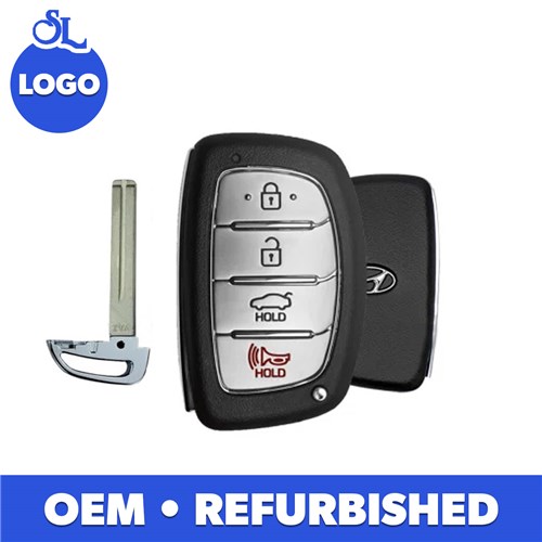 HYUNDAI 4-BTN L,U,P,T SMART KEY - FCC: CQOFD00120 - OE: 95440-C1500 - 433 MHZ