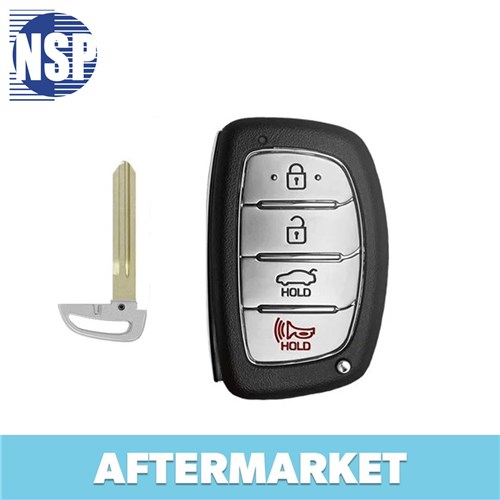 NSP HYUNDAI 4-BTN L,U,P,T SMART KEY - FCC: CQOFD00120 - OE: 95440-F2002 - 433 MHZ