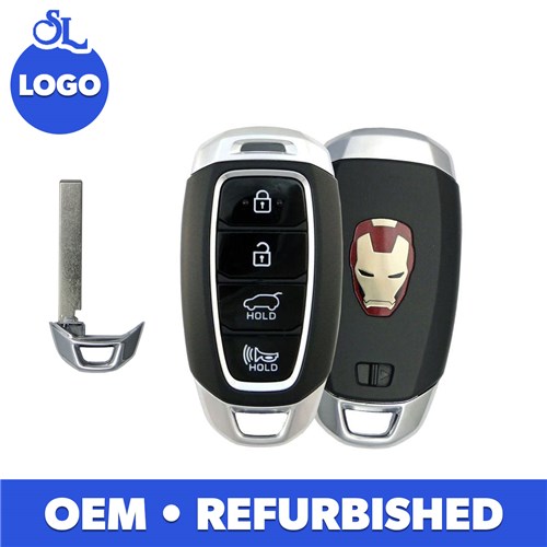 HYUNDAI 4-BTN L,U,P,H SMART KEY - FCC: TQ8-FOB-4F19 - OE: 95440-J9010 - 433 MHZ