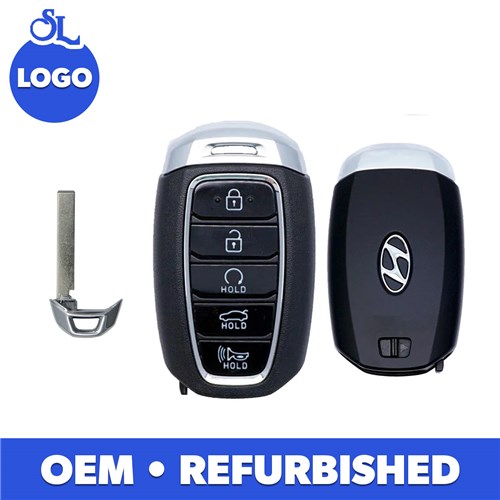 HYUNDAI 5-BTN L,U,P,T,RS SMART KEY - FCC: NYOMBEC5FOB2004 - OE: 95440-AA000 - 433 MHZ