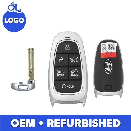 HYUNDAI 6-BTN L,U,P,H,RS,CHARGE SMART KEY - FCC: CQOFN01210 - OE: 95440-GI020 - 433 MHZ