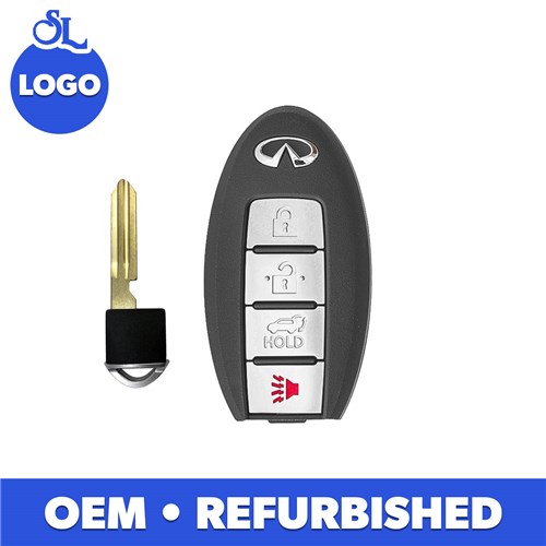 INFINITI 4-BTN L,U,P,H SMART KEY - FCC: KR5S180144014 - OE: 285E3-9NB4A - 433 MHZ