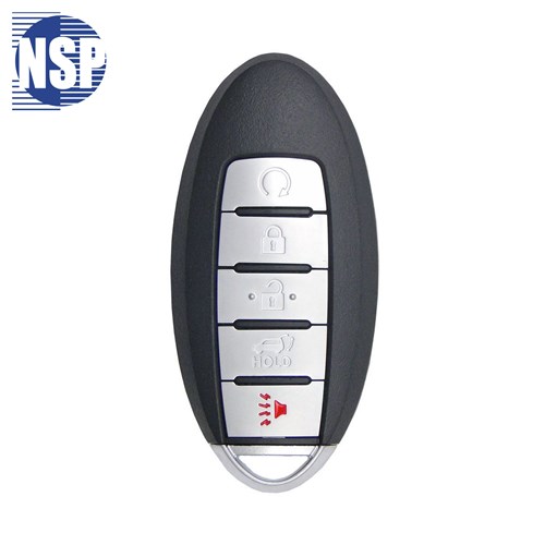 INFINITI 5-BTN L,U,P,H,RS SMART KEY - FCC: KR5S180144014 - OE: 285E3-9NF5A - 433 MHZ