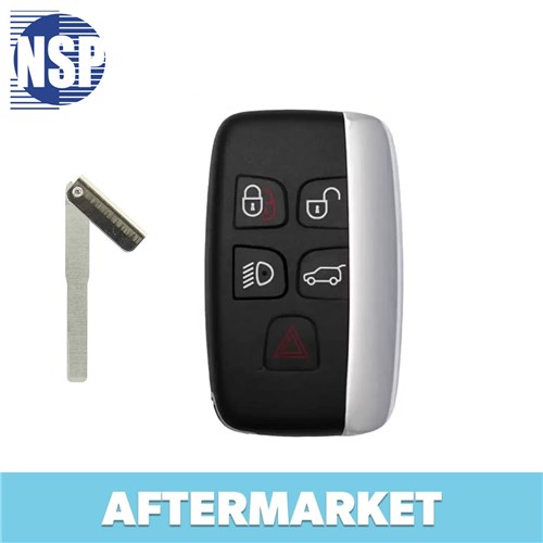 NSP JAGUAR 5-BTN L,U,H,P,LIGHT SMART KEY - FCC: KOBJTF10A