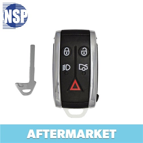 NSP JAGUAR 5-BTN L,U,P,T,LIGHT SMART KEY - FCC: KR55WK49244, KR55WK49434