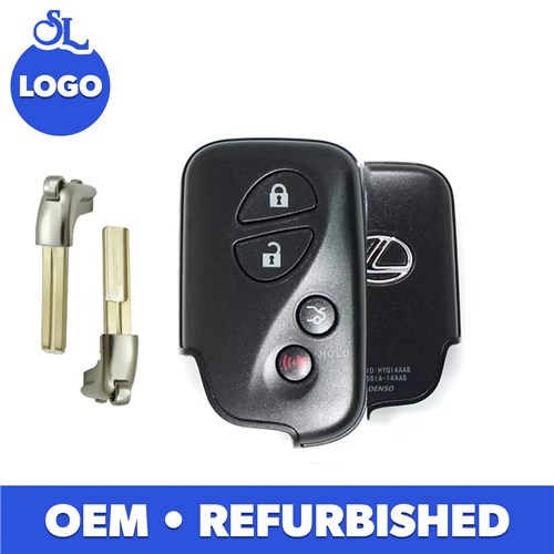 LEXUS 4-BTN L,U,P,T SMART KEY - FCC: HYQ14AAB - 0140, NUMBER BOARD