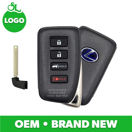 LEXUS 4-BTN L,U,P,H SMART KEY - FCC: HYQ14FLB