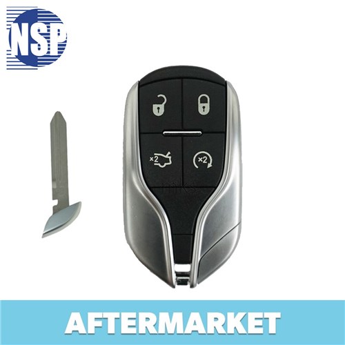 NSP MASERATI 4-BTN L,U,T,RS SMART KEY - FCC: M3N-7393490