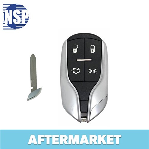 NSP MASERATI 4-BTN L,U,T,LIGHTS SMART KEY - FCC: M3N-7393490