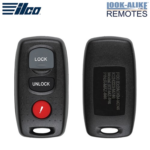 ILCO MAZDA 3-BTN L,U,P REMOTE - FCC: KPU41846