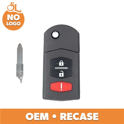 MAZDA 3-BTN L,U,P FLIP KEY - FCC: BGBX1T478SKE125-01