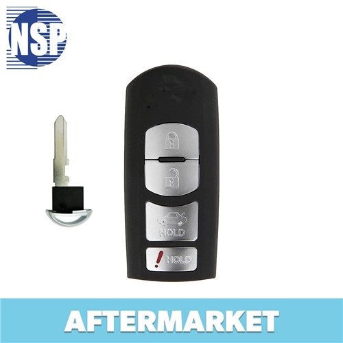 NSP MAZDA 4-BTN L,U,P,T SMART KEY - FCC: KR55WK49383