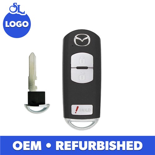 MAZDA 3-BTN L,U,P SMART KEY - FCC: WAZSKE13D01