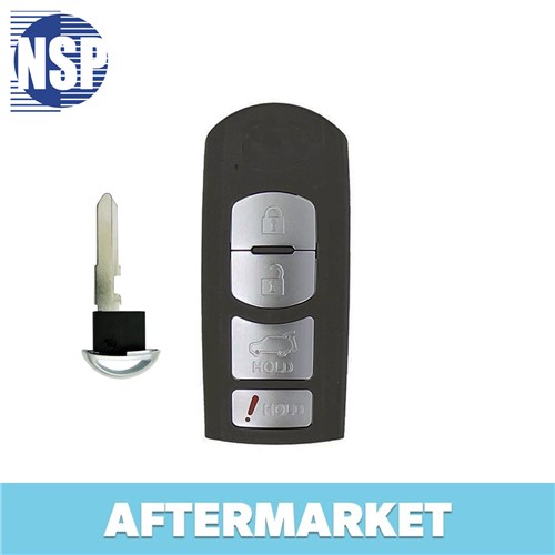 AFTMKT MAZDA  4-BTN  SMART KEY - MAZ-714-NSP