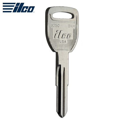 Ilco Honda / Isuzu B101 Metal Head Key Blank (Pack/10)