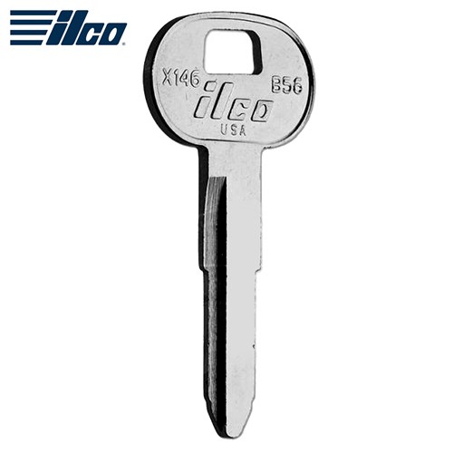 Ilco GM B56 Metal Head Key Blank (Pack/10)