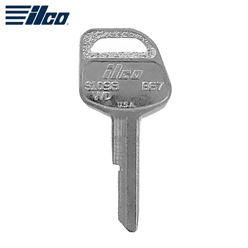 Ilco GM B67 Metal Head Key Blank (Pack/10)