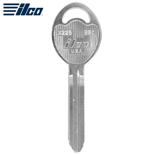 Ilco GM / Suzuki B80 Metal Head Key Blank (Pack/10)