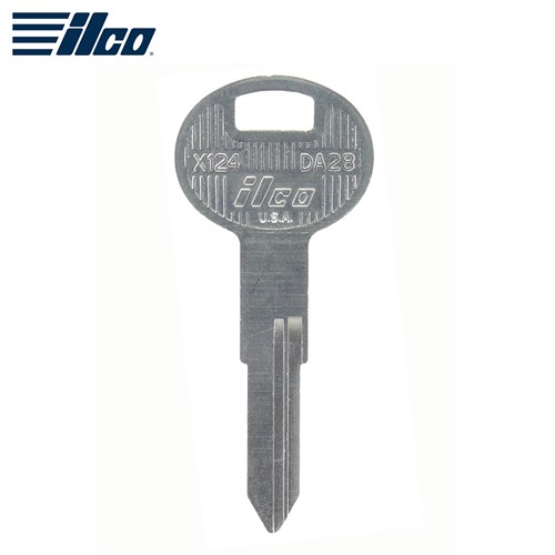 Ilco Nissan DA28 Metal Head Key Blank (Pack/10)