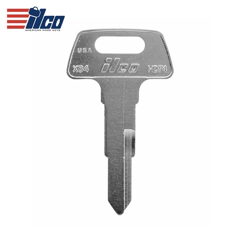 Ilco Honda X64 / HD63 / HD74 Motorcycle Key Blanks (Pack/10)