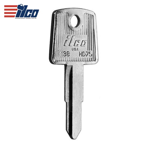 Ilco Honda X138 / HD75 / HON31 Motorcycle Key Blanks (Pack/10)