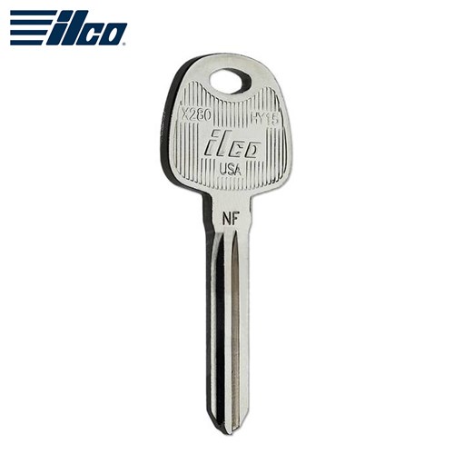 Ilco Hyundai / Kia HY15 Metal Head Key Blank (Pack/10)