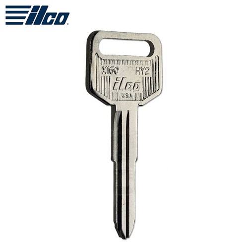 Ilco Mitsubishi / Hyundai HY2 Metal Head Key Blank (Pack/10)