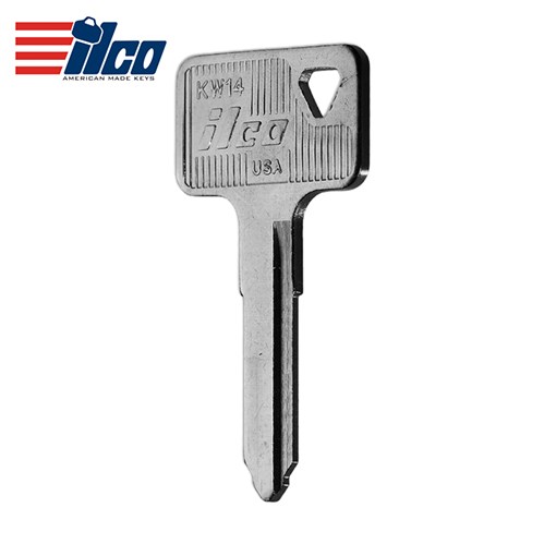 Ilco Kawasaki KW14 Motorcycle Key Blanks (Pack/10)