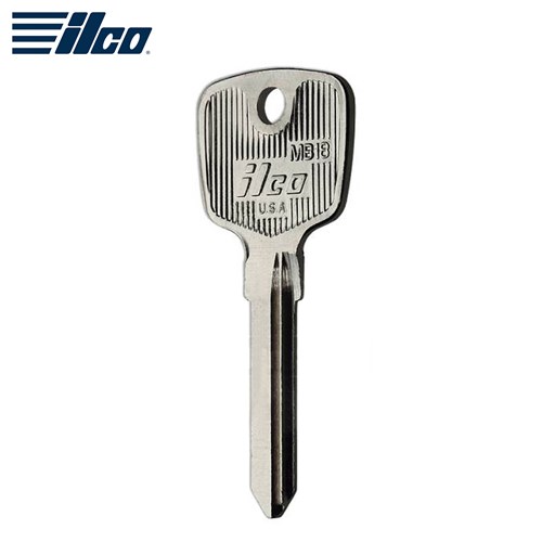 Ilco Mercedes MB18 Metal Head Key Blank (Pack/10)