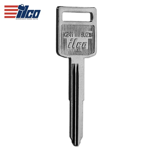 Ilco Suzuki X241 / SUZ18 Motorcycle Key Blanks (Pack/10)