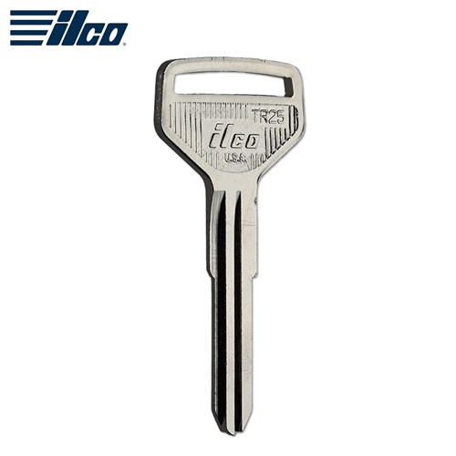 Ilco Toyota TR25 Metal Head Key Blank (Pack/10)