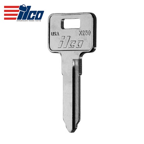 ILCO Kawasaki X259 Motorcycle Key Blanks (Pack/10)