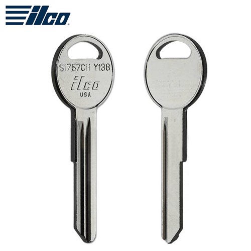 Ilco Y138 Chrysler Metal Head Key Blank (Pack/10)