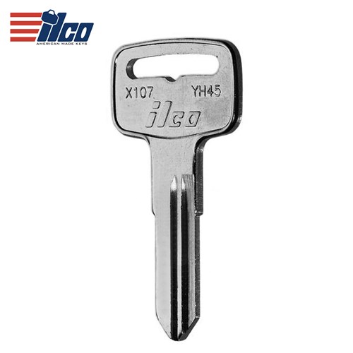 Ilco Yamaha X107 / YH45 Motorcycle Key Blanks (Pack/10)