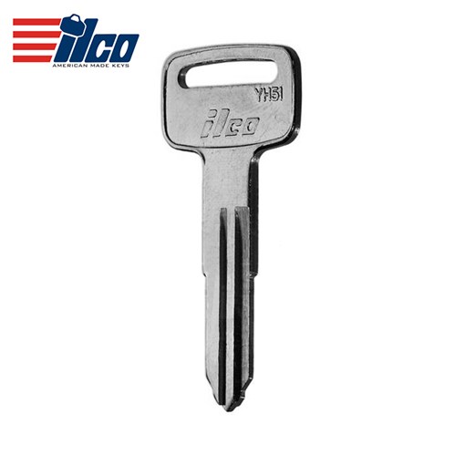 Ilco Yamaha YH51 Motorcycle Key Blanks (Pack/10)