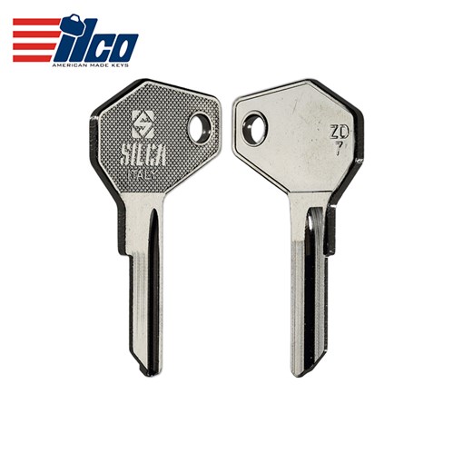 Ilco Zadi ZD7 Motorcycle Key Blanks (Pack/10)