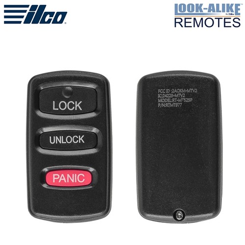 ILCO MITSUBISHI 3-BTN L,U,P REMOTE - FCC: E4EG8D-522M-A