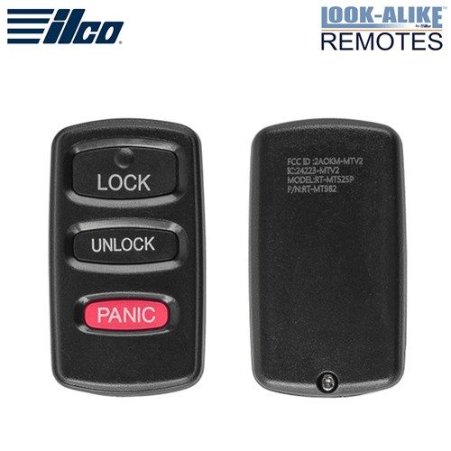 ILCO MITSUBISHI 3-BTN L,U,P REMOTE - FCC: OUCG8D-525M-A