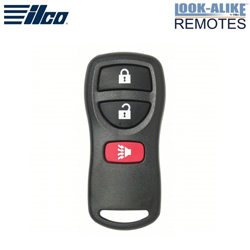 ILCO NISSAN / INFINITI 3-BTN L,U,P REMOTE - FCC: KBRASTU15 - OE: 28268-5W501, 28268-5W500, 28268-7Z800, 28268-C990A - 315 MHZ