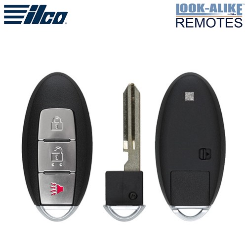 ILCO NISSAN 3-BTN L,U,P SMART KEY - FCC: CWTWB1U808 - OE: 285E3-1KM0D - 315 MHZ