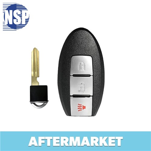 NSP NISSAN 3-BTN L,U,P SMART KEY - FCC: CWTWB1U808 - OE: 285E3-1KM0D - 315 MHZ