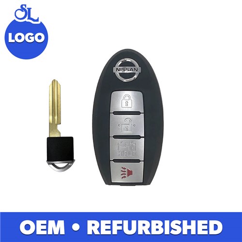 NISSAN 4-BTN L,U,P,CHARGE SMART KEY - FCC: CWTWB1G0168 - OE: 285E3-5SA1A - 433 MHZ