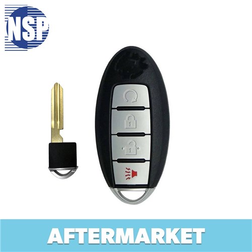 NSP NISSAN 4-BTN L,U,P,RS SMART KEY - FCC: KR5S180144014 - OE: 285E3-5AA3D - 433 MHZ