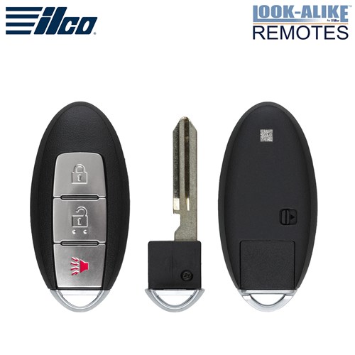 ILCO NISSAN 3-BTN L,U,P SMART KEY - FCC: KR5S180144106 - OE: 285E3-4CB1C - 433 MHZ