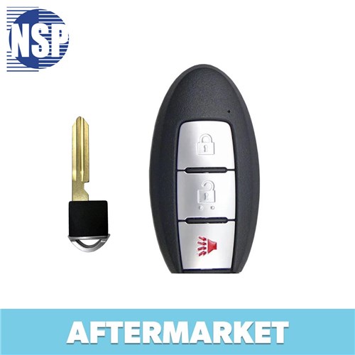 NSP NISSAN 3-BTN L,U,P SMART KEY - FCC: KR5TXN1 - OE: 285E3-5RA0A - 433 MHZ