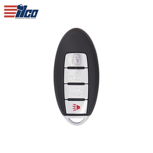 ILCO NISSAN 4-BTN L,U,P,T SMART KEY - FCC: KR5TXN1 - OE: 285E3-6CA1A - 433 MHZ