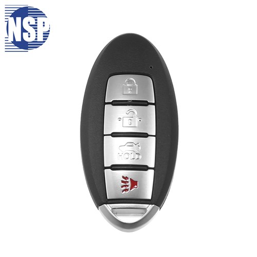 NSP NISSAN 4-BTN L,U,P,T SMART KEY - FCC: KR5TXN1 - OE: 285E3-6LA1A - 433 MHZ