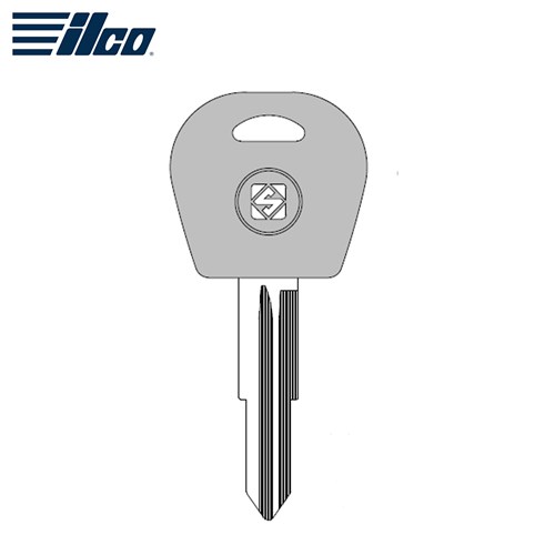 Ilco GM / Suzuki DWO5AP Plastic Head Key Blank (Pack/5)