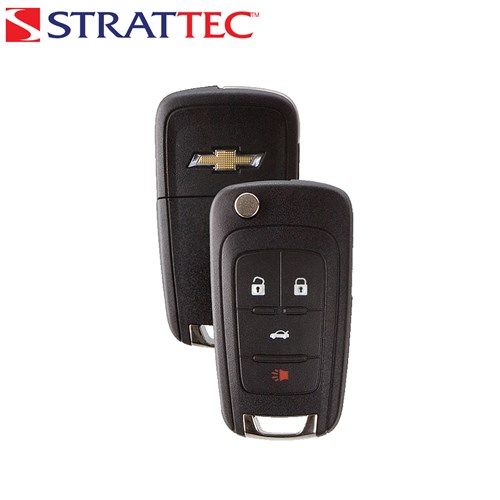 STRATTEC CHEVROLET LOGO 4-BTN FLIP KEY (NON-PEPS) - OHT01060512 - 315 MHZ - 5912543